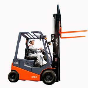 Xe Nâng Điện Ngồi Lái Toyota 8FBE 1.0–2.0 Tấn - Dòng Compact Thiết Kế Nhỏ Gọn